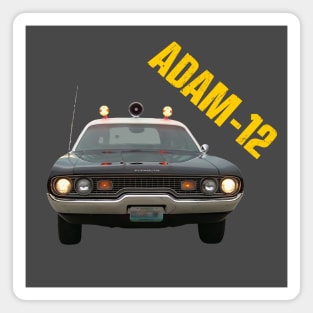 Adam 12 - Patrol Car - 60s/70s Cop Show Magnet